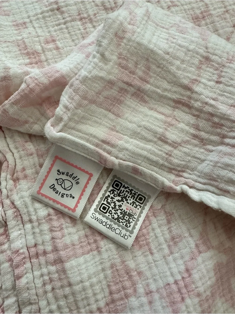 100% Cotton Swaddle Designs Baby Muslin - Pink & Blue Patterns